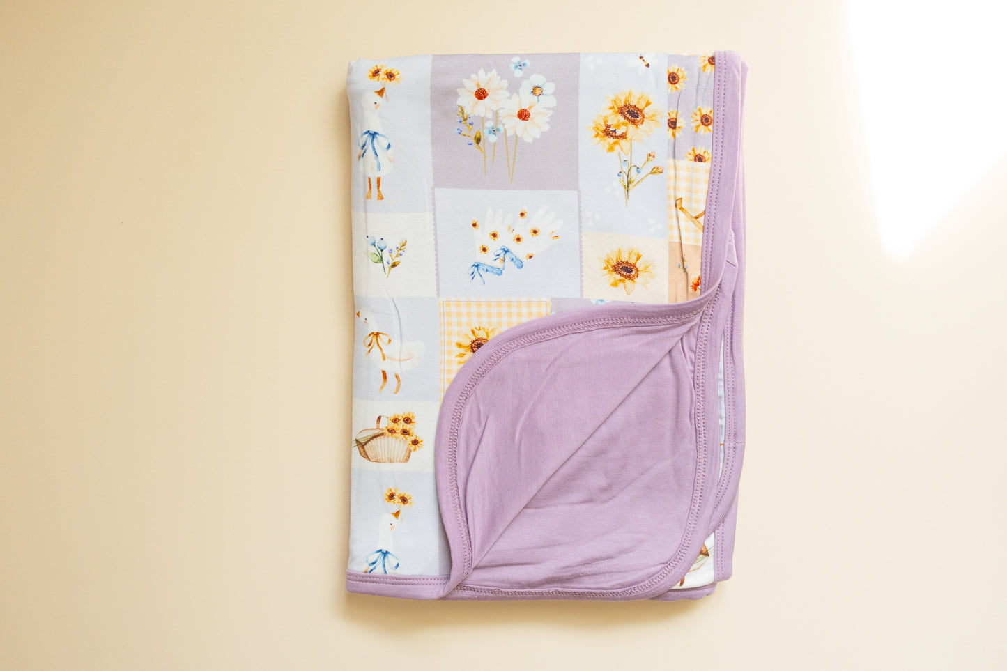 Garden Goose Bamboo Blanket