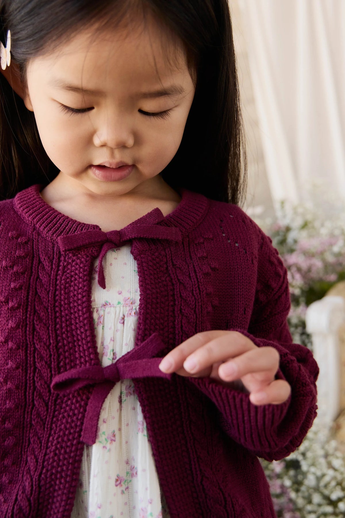 Mulberry Wood Knit Cardigan