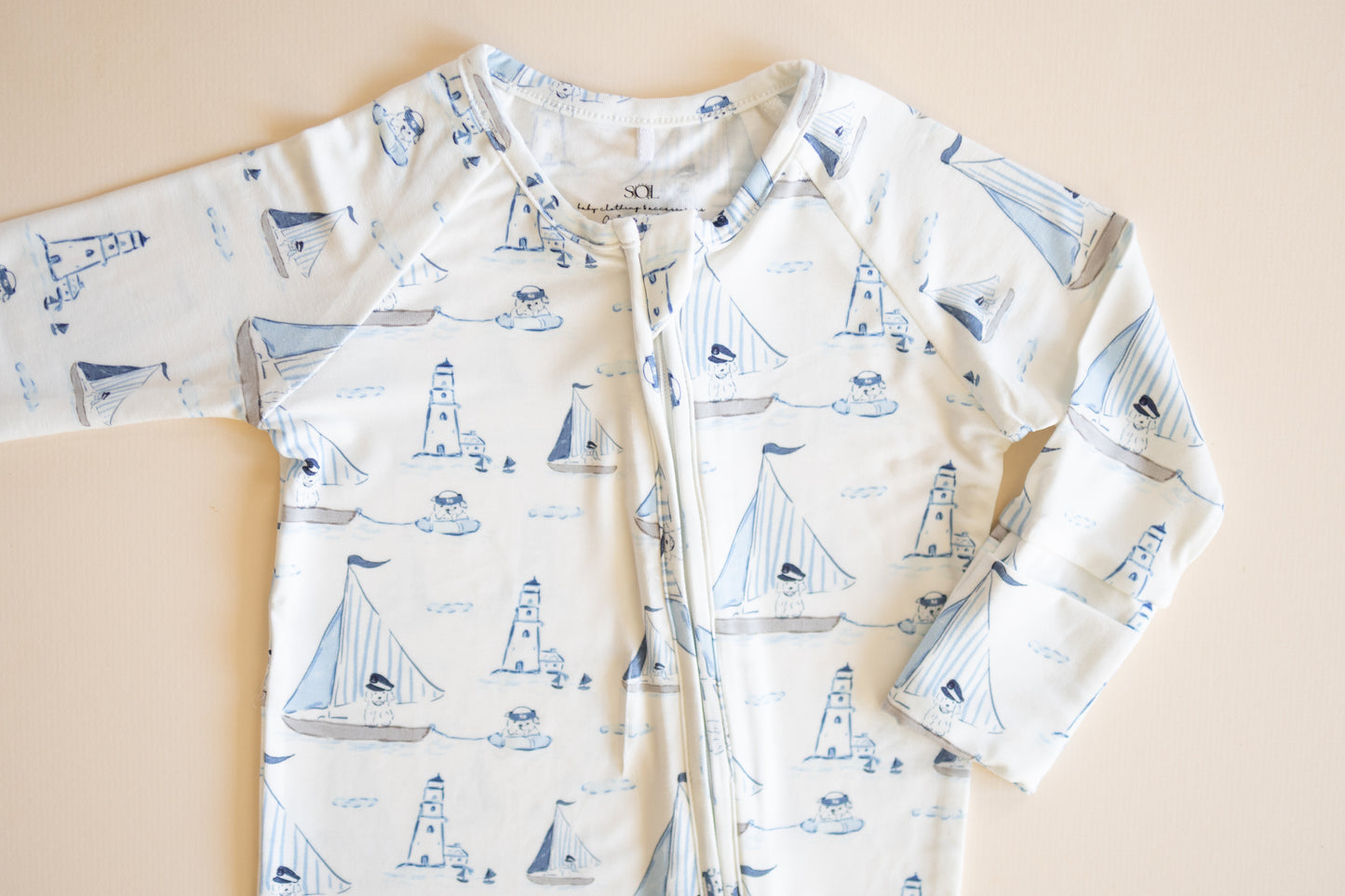 Pups Ahoy! Bamboo Romper