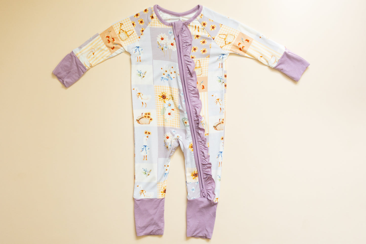 Garden Goose Bamboo Romper