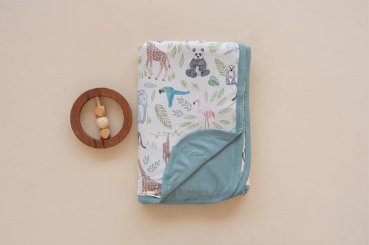 Zoo Bamboo Blanket
