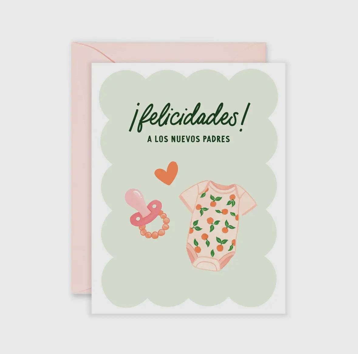 Felicidades Baby Shower Card