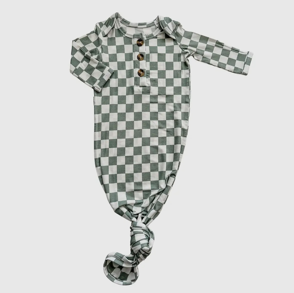 Checkered Bamboo Gown