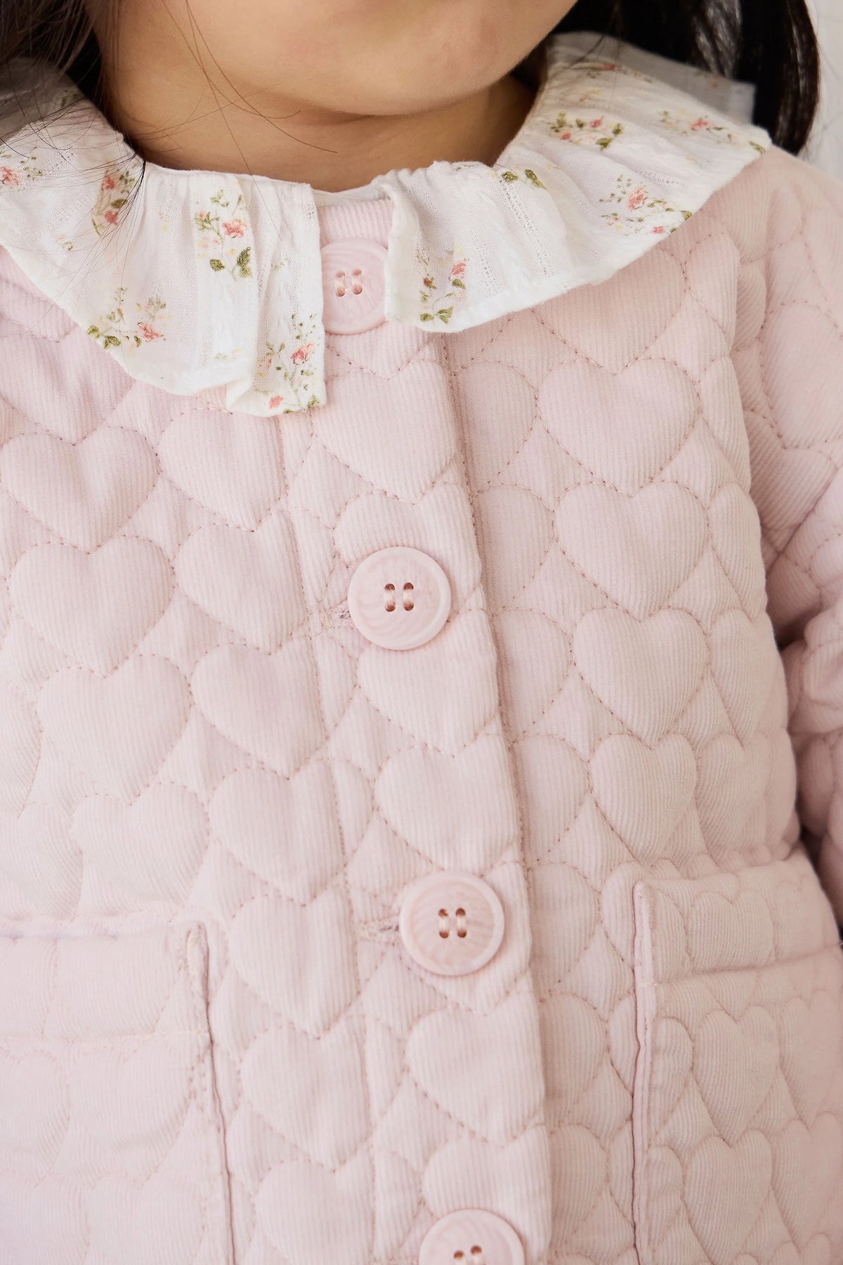Misty Rose Pincord Jacket