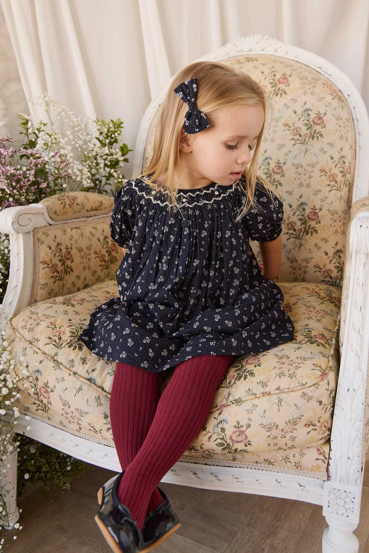 Maise Navy Dress
