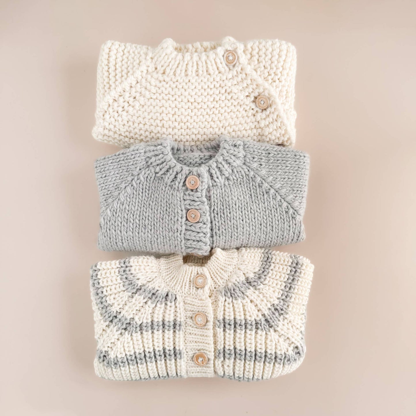 Rib Knit Stripe Cardigan
